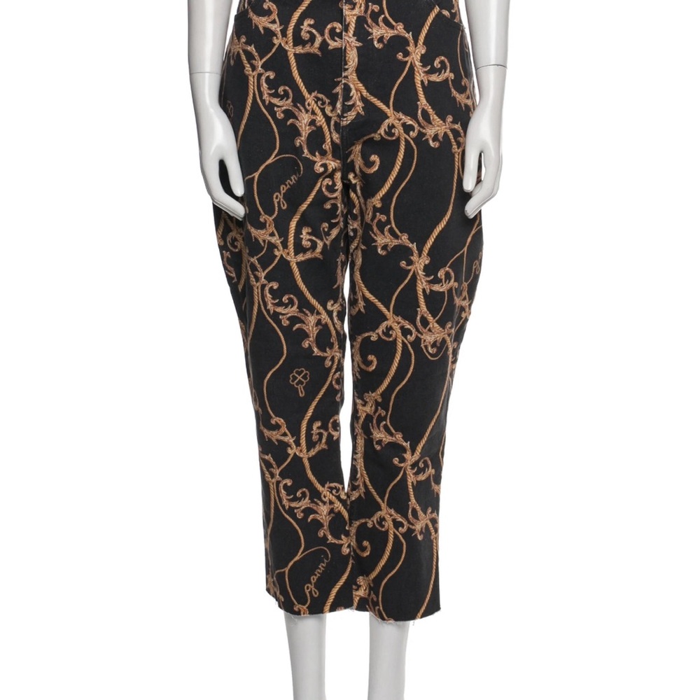 Ganni SIZE 26 High-Rise Straight Leg Jeans